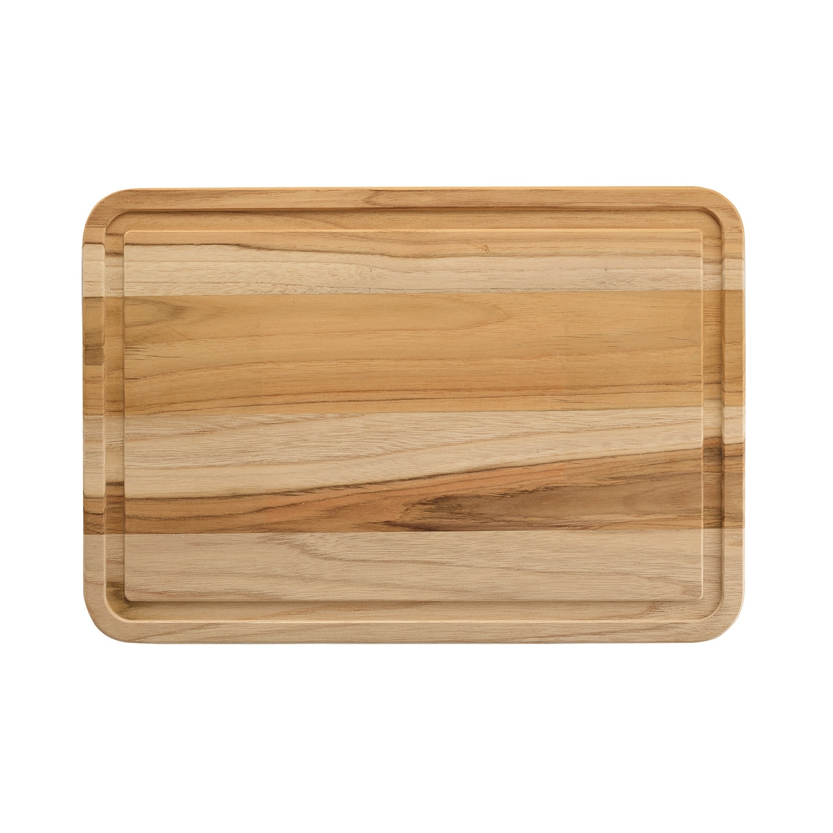 2 Piece Teak Cutting Board Set