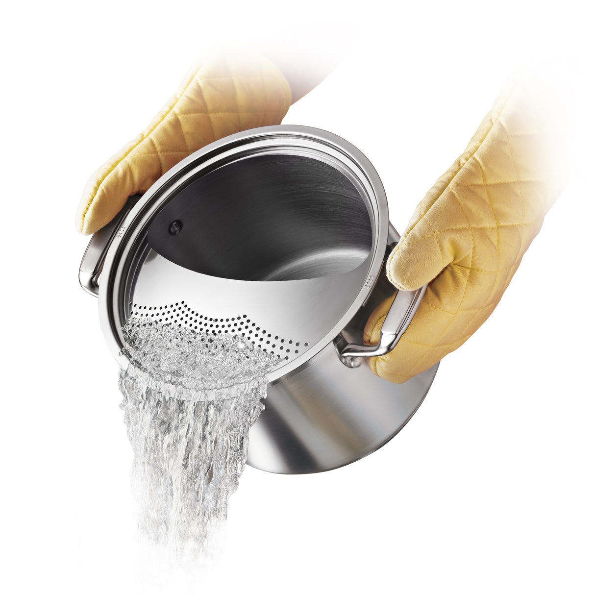 6 Quart Stainless Steel Covered Pasta Cooker