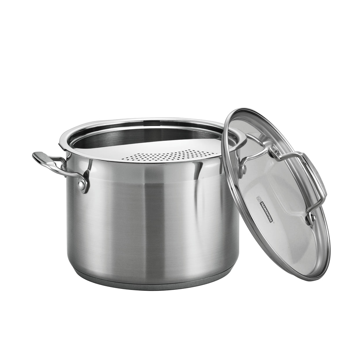 6 Quart Stainless Steel Covered Pasta Cooker