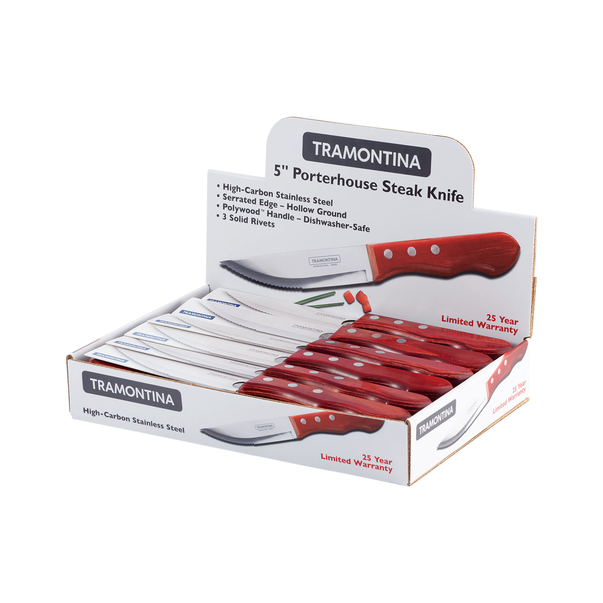 Porterhouse Steak Knives - 24-Piece Point of Purchase Display