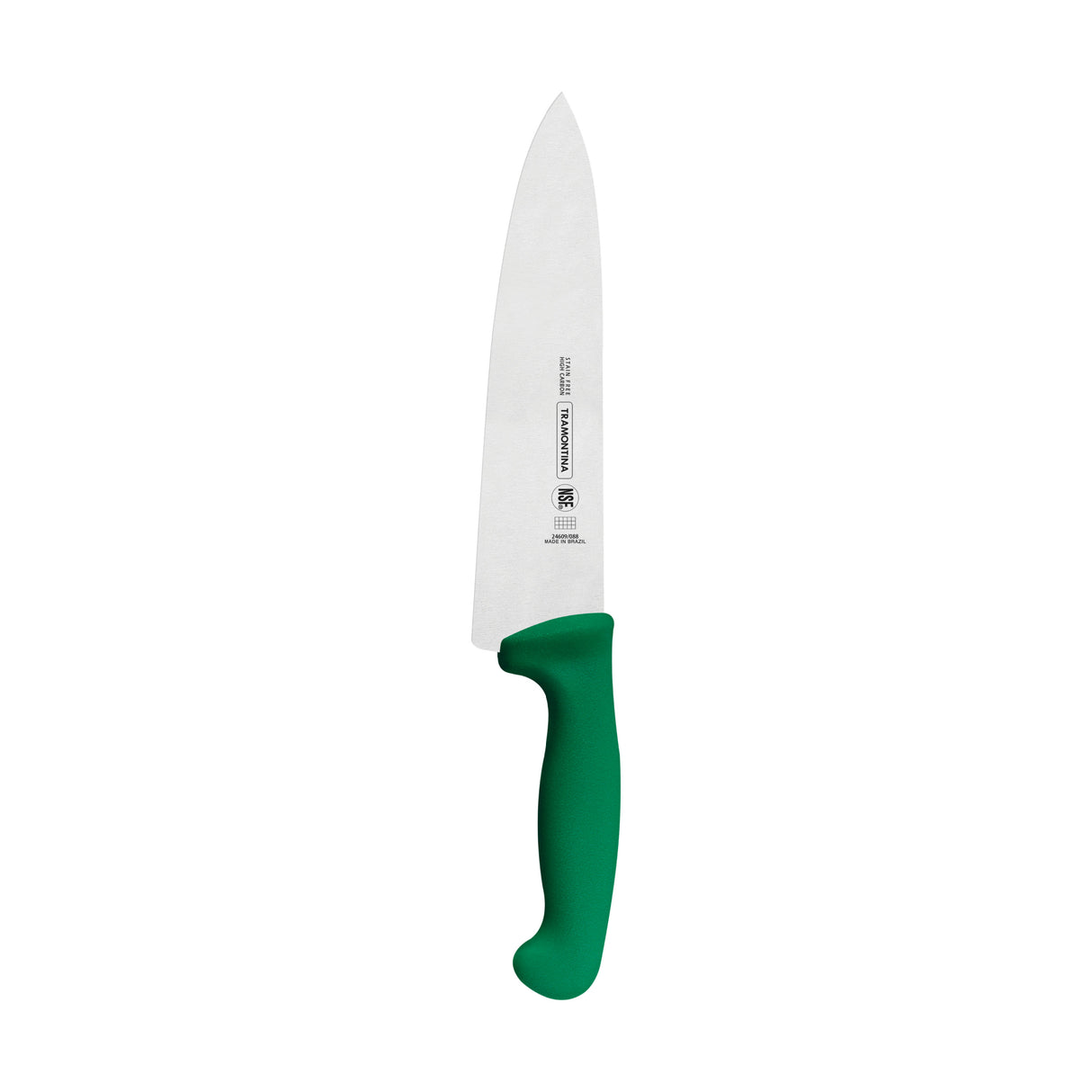 Professional 8" Chef Knife - Green Handle