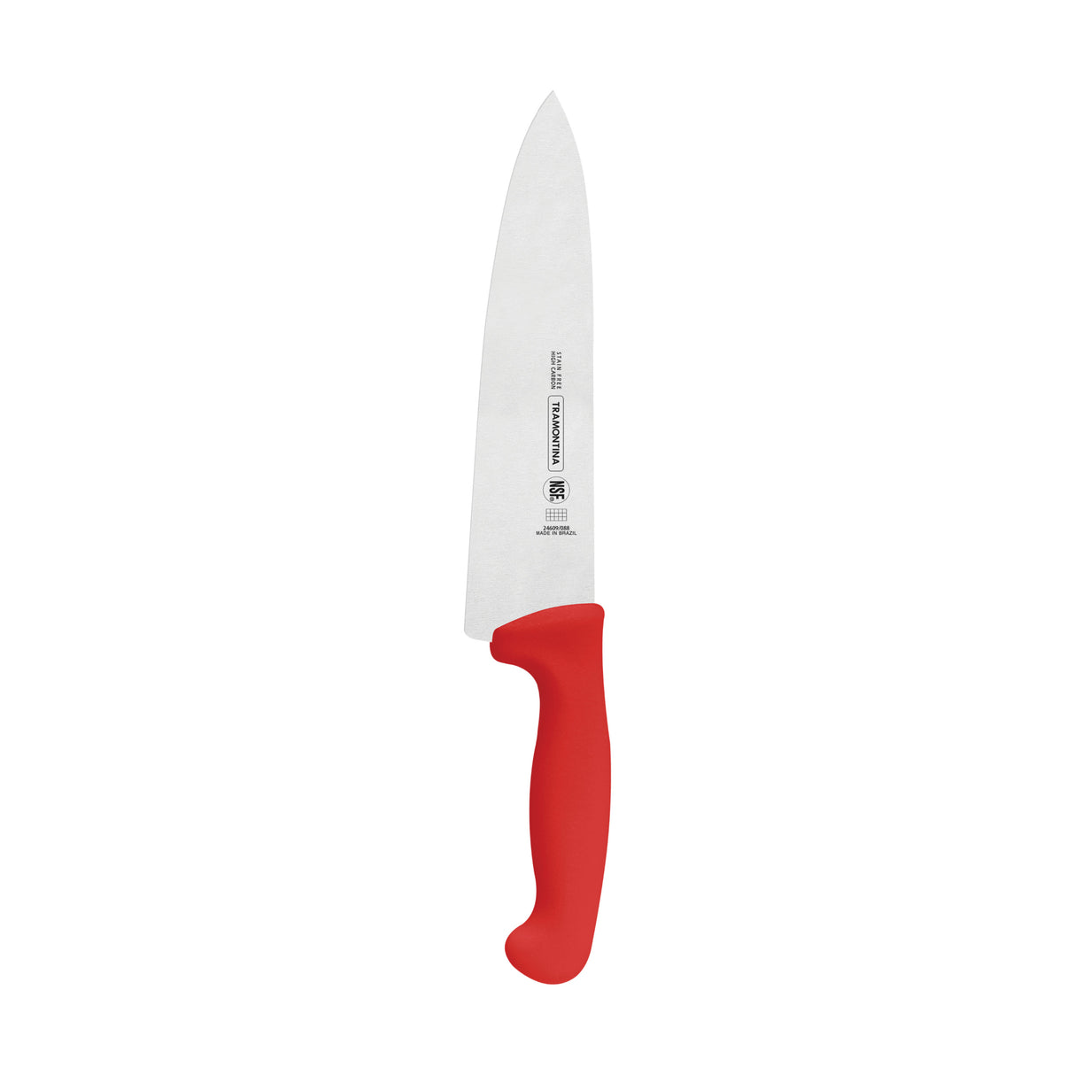 Professional 8" Chef Knife - Red Handle