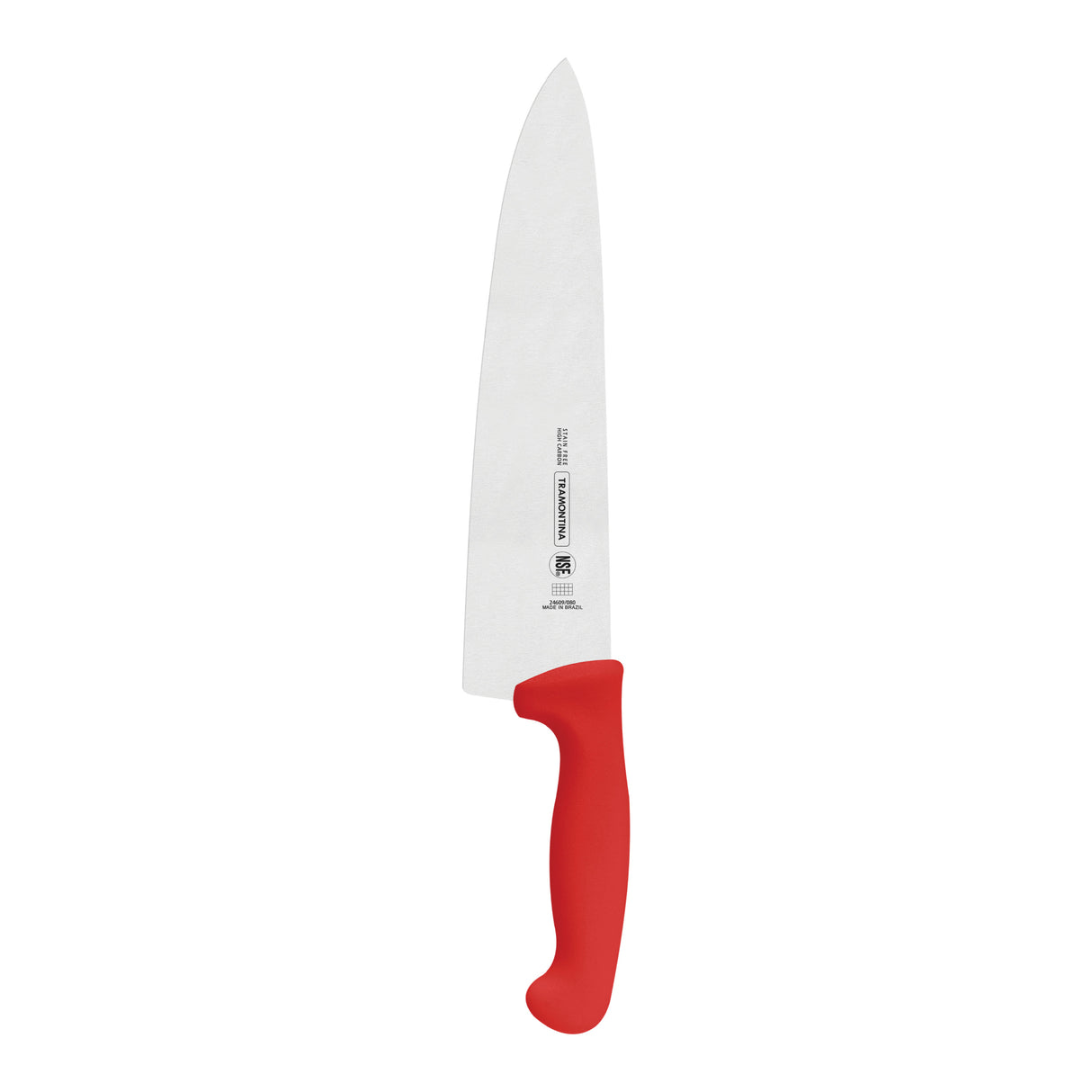 Professional 10" Chef Knife - Red Handle