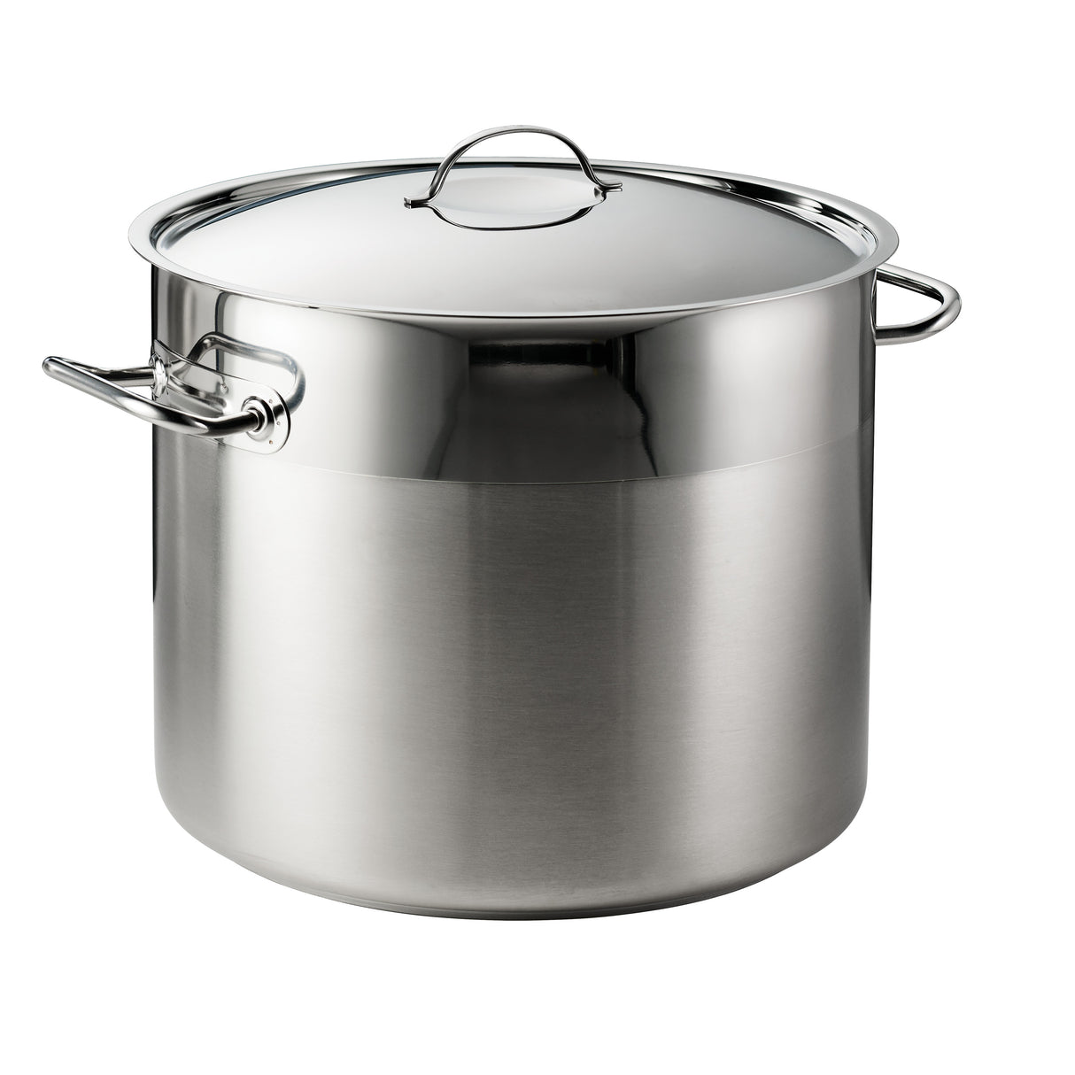 Professional Tri-Ply Base 29.5 QT Covered Stock Pot