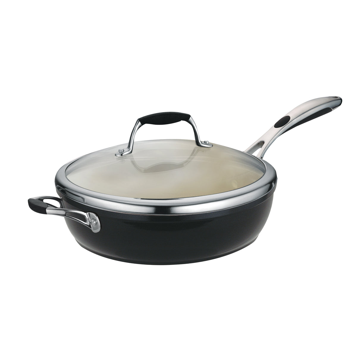 11 Inch Ceramic Covered Deep Skillet