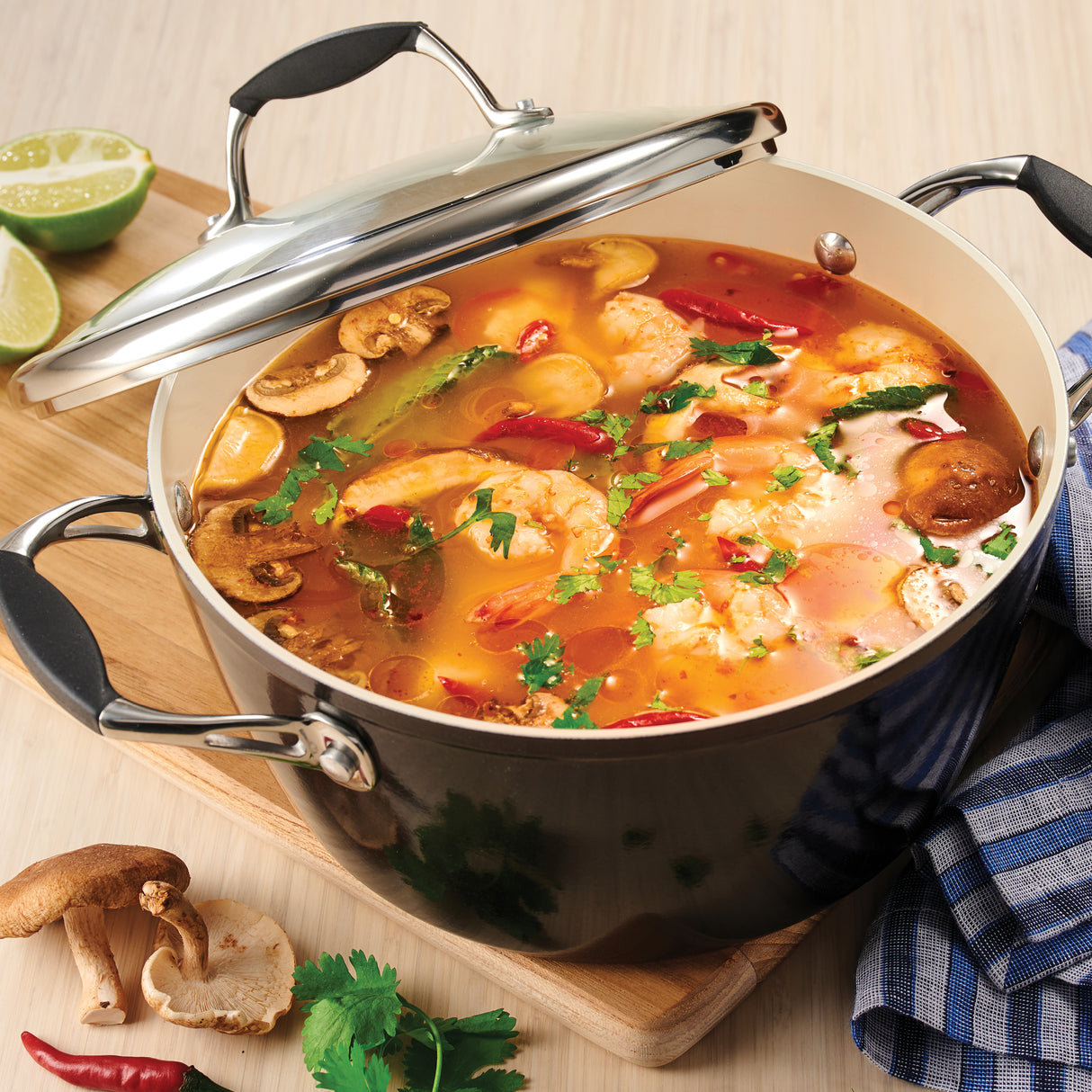 5 Quart Ceramic Covered Dutch Oven