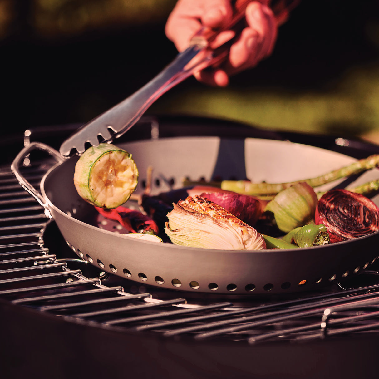 Churrasco BBQ 12 in Round Carbon Steel Grill Pan