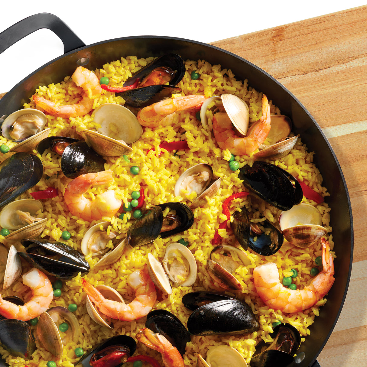 15 Inch Carbon Steel Paella Pan