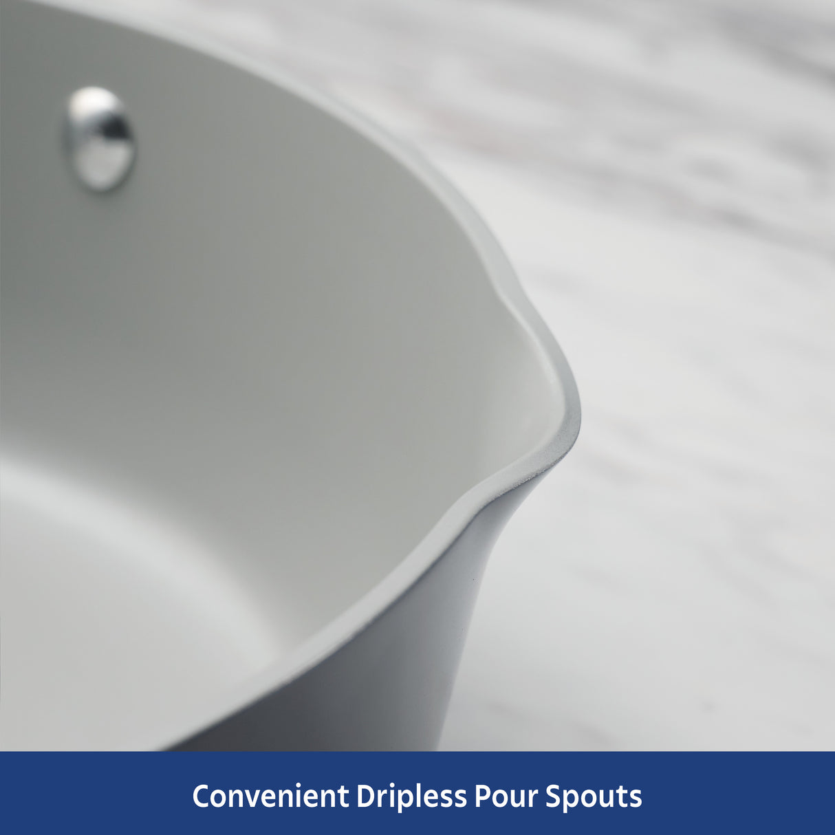 Fiora 4.25 Quart Multipurpose Ceramic Nonstick Pan