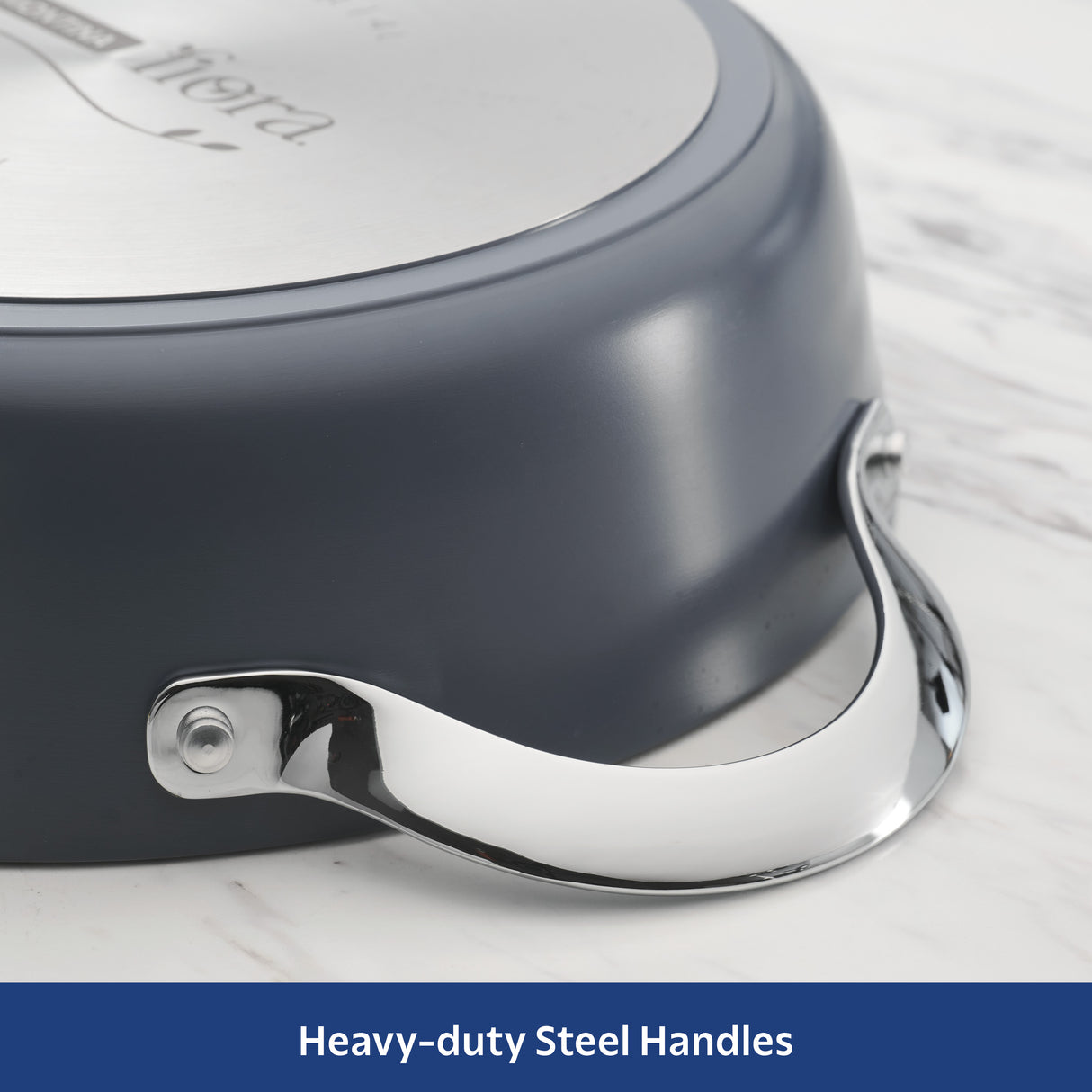 Fiora 4.25 Quart Multipurpose Ceramic Nonstick Pan