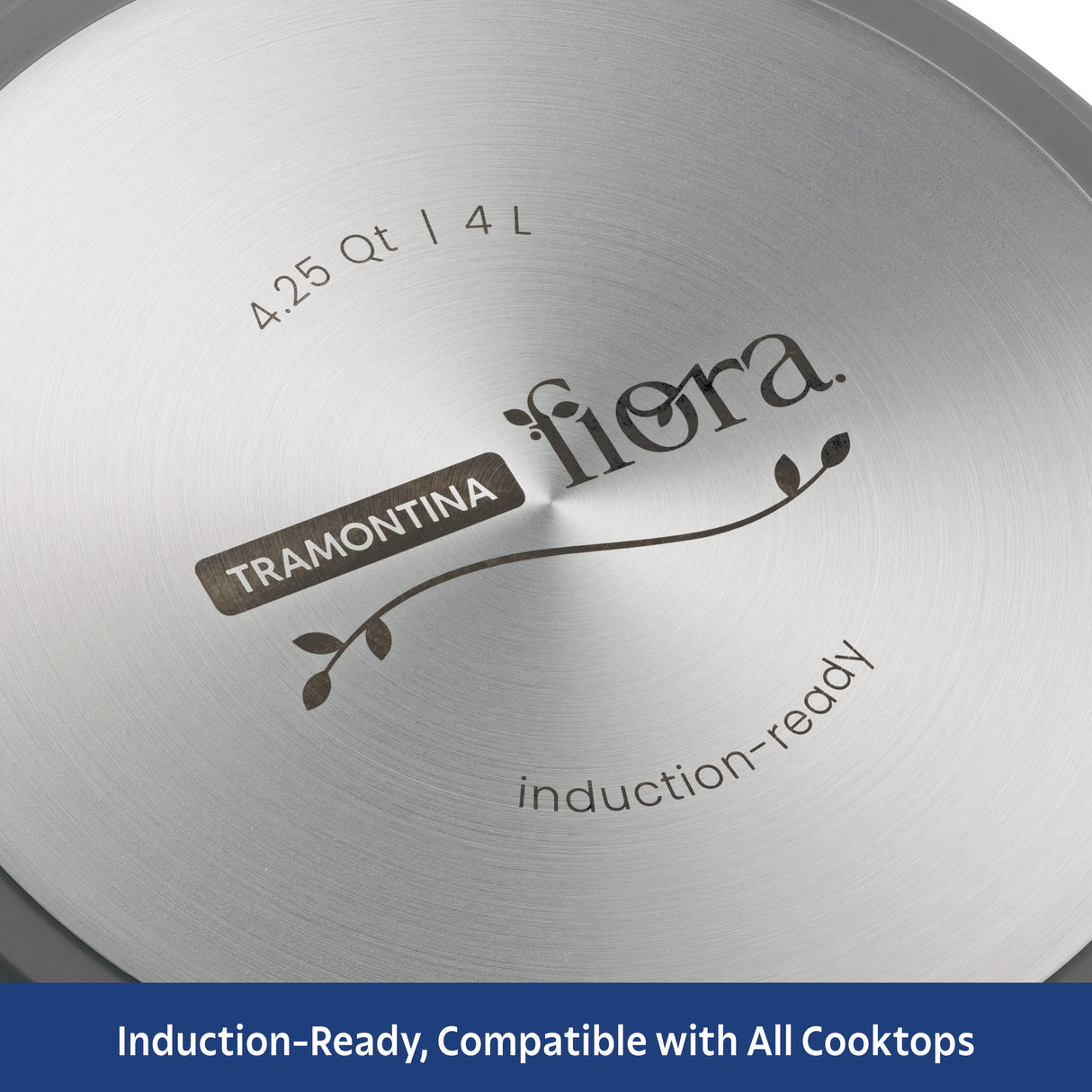 Fiora 4.25 Quart Multipurpose Ceramic Nonstick Pan