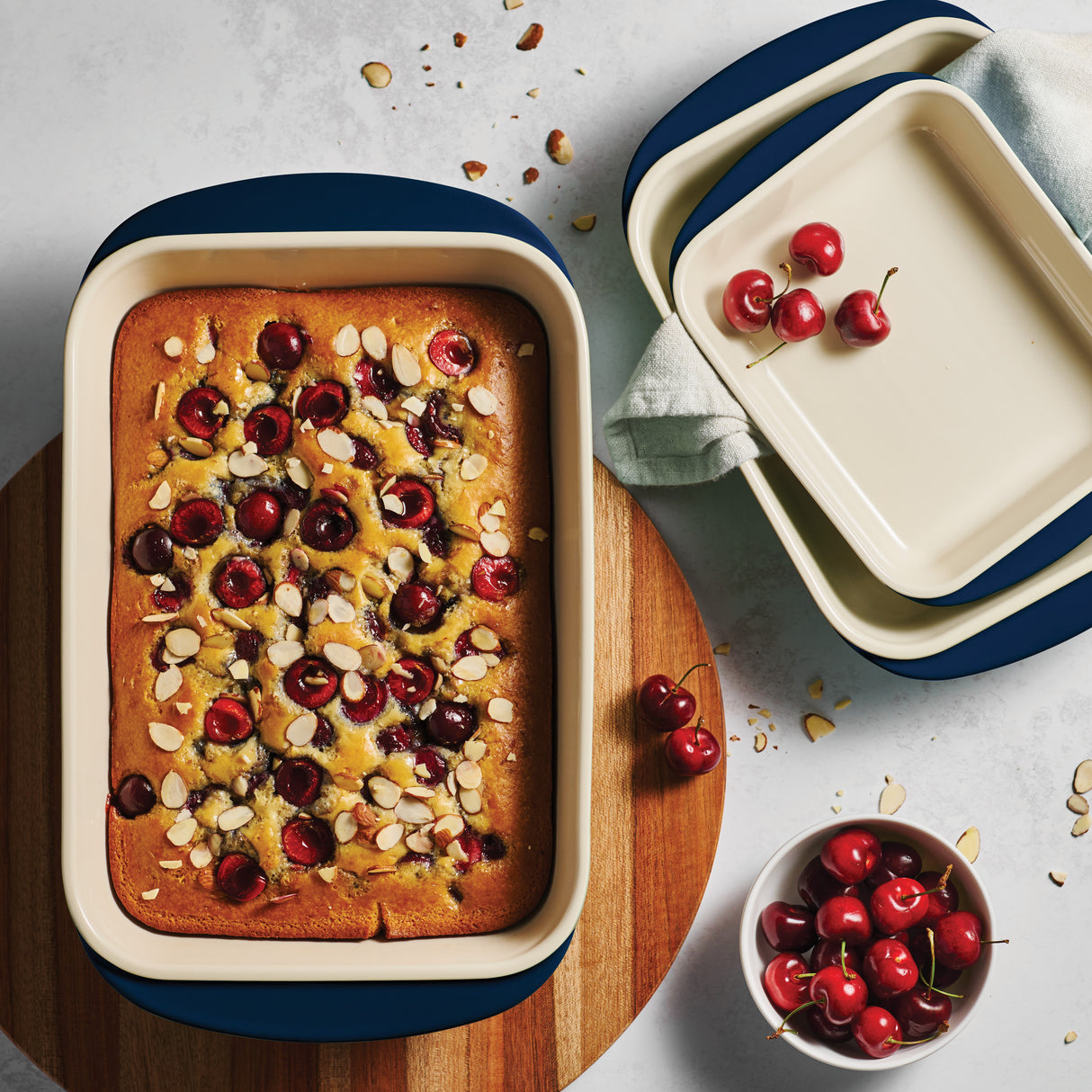 Mae 3 Piece Ceramic Bakeware Set