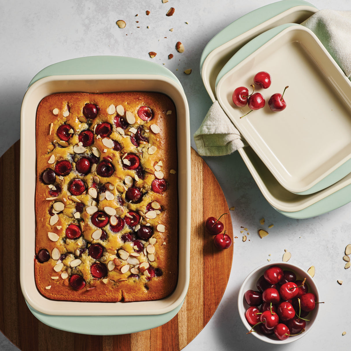 Mae 3 Piece Ceramic Bakeware Set