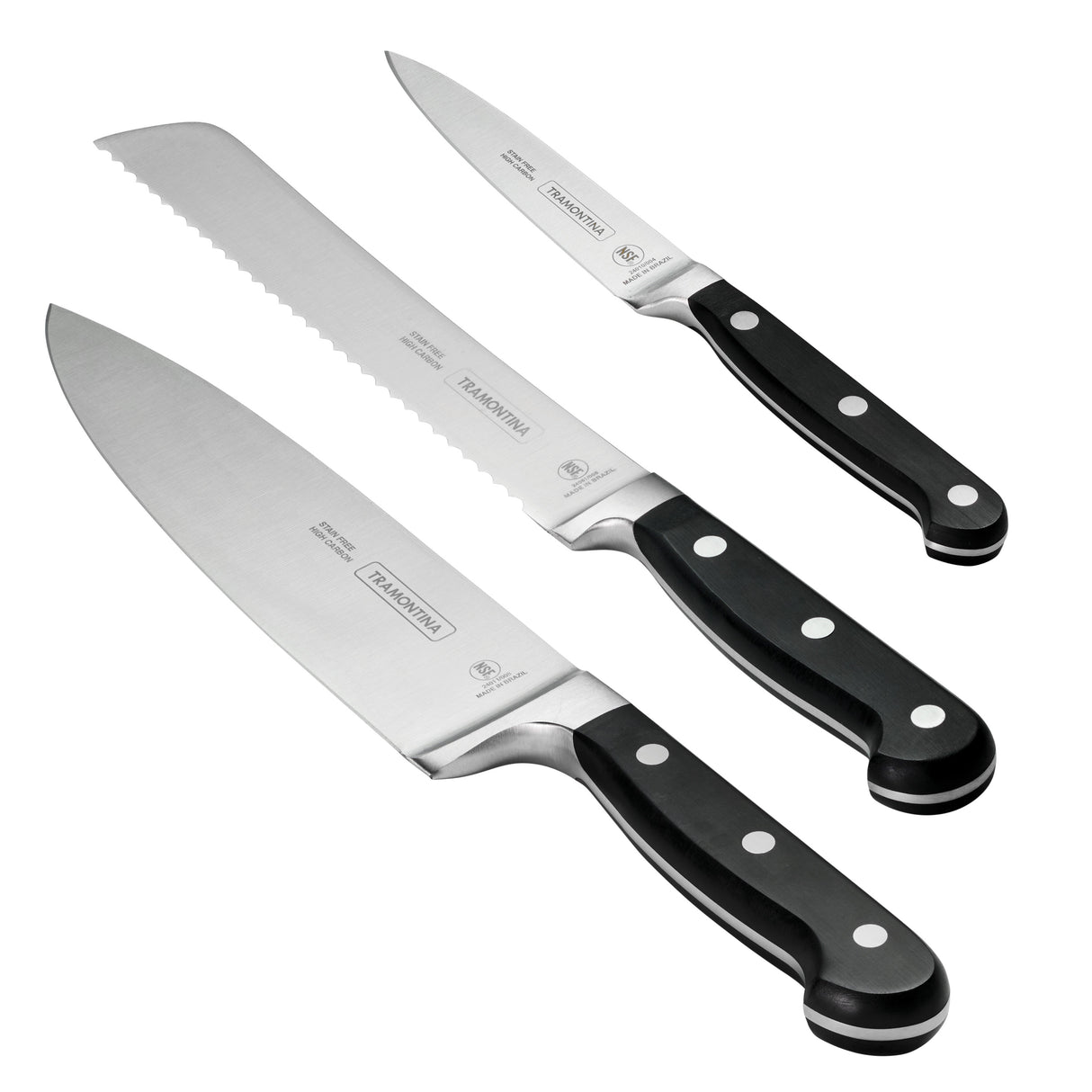 3-Piece Forged Essential Knife Set