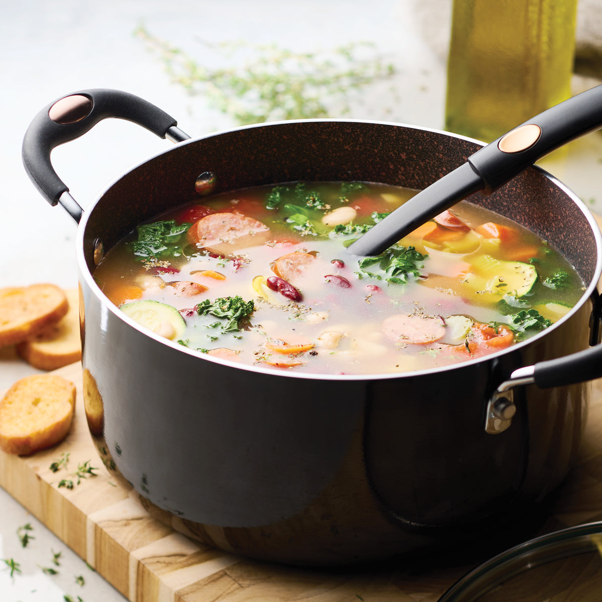 Pots & Pans 12 Piece Aluminum Nonstick Cookware Set