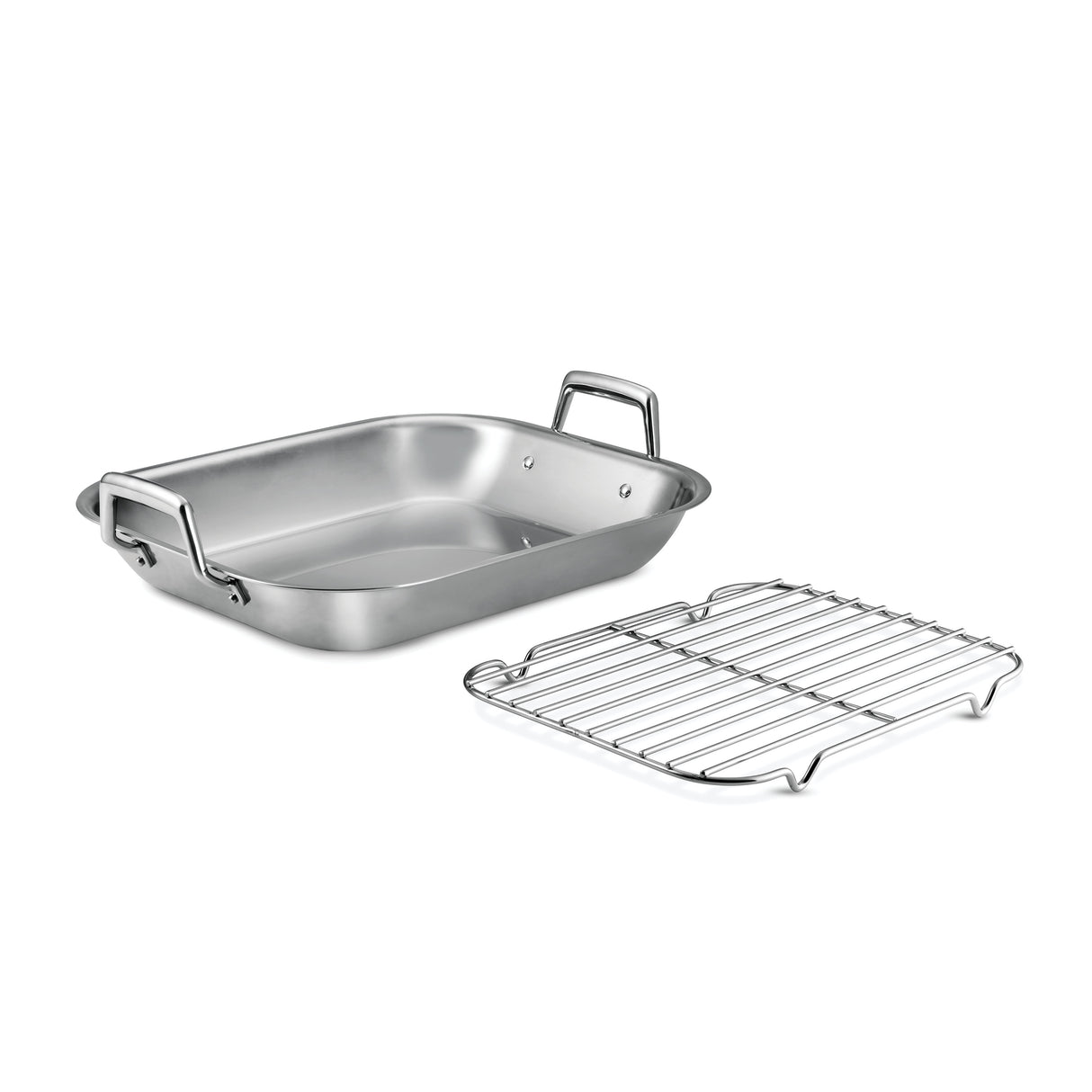 Prima 16.75 Inch Stainless Steel Roasting Pan