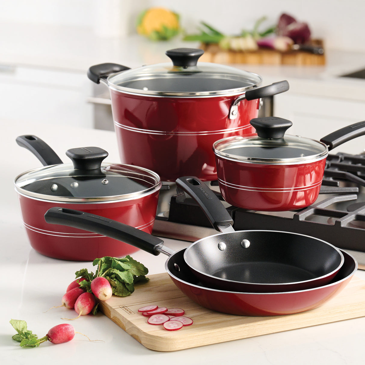 Sicilia Aluminum Nonstick Cookware Set