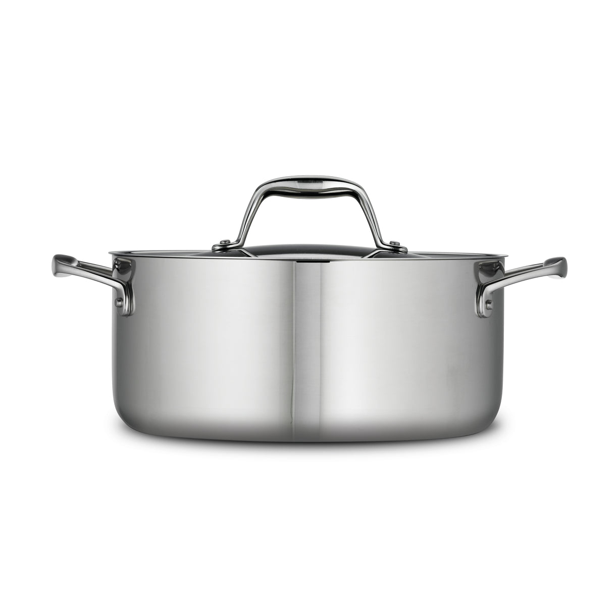 5 Quart Tri-Ply Clad Stainless Steel Covered Dutch Oven