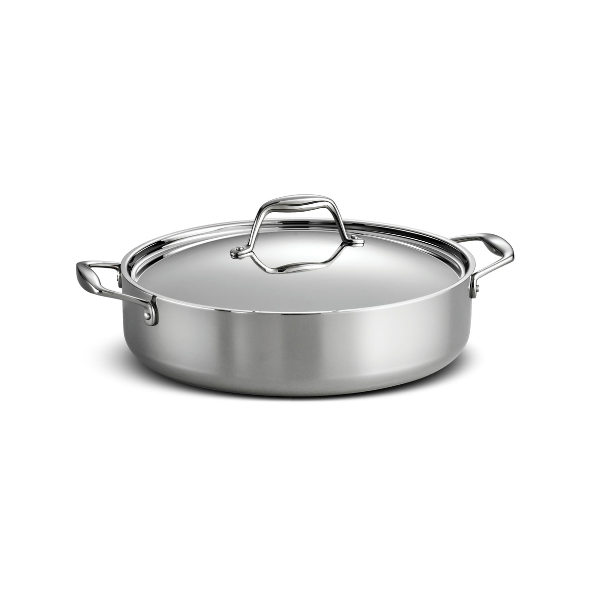 6 Quart Tri-Ply Clad Stainless Steel Covered Braiser