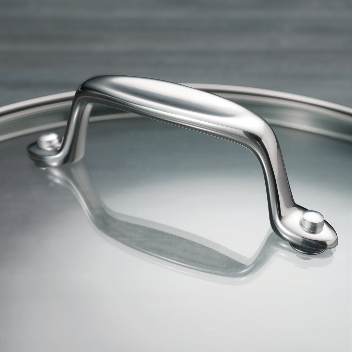 Tri-Ply Clad Stainless Steel 6 Qt Covered Deep Saute Pan