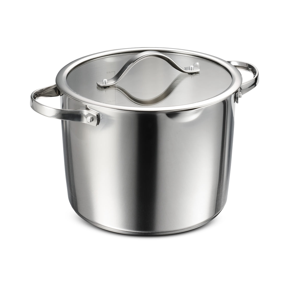 Tempo Tri-Ply Base 8 Quart Covered Stock Pot