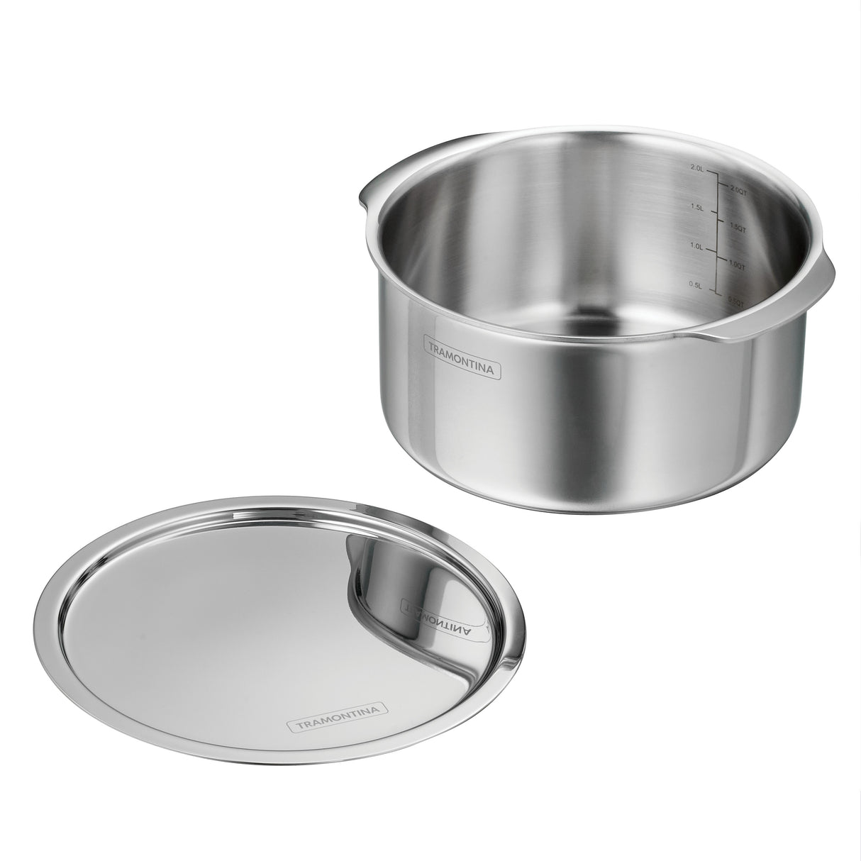 Utsava Tri-Ply Clad Stainless Steel Covered Tope Patila