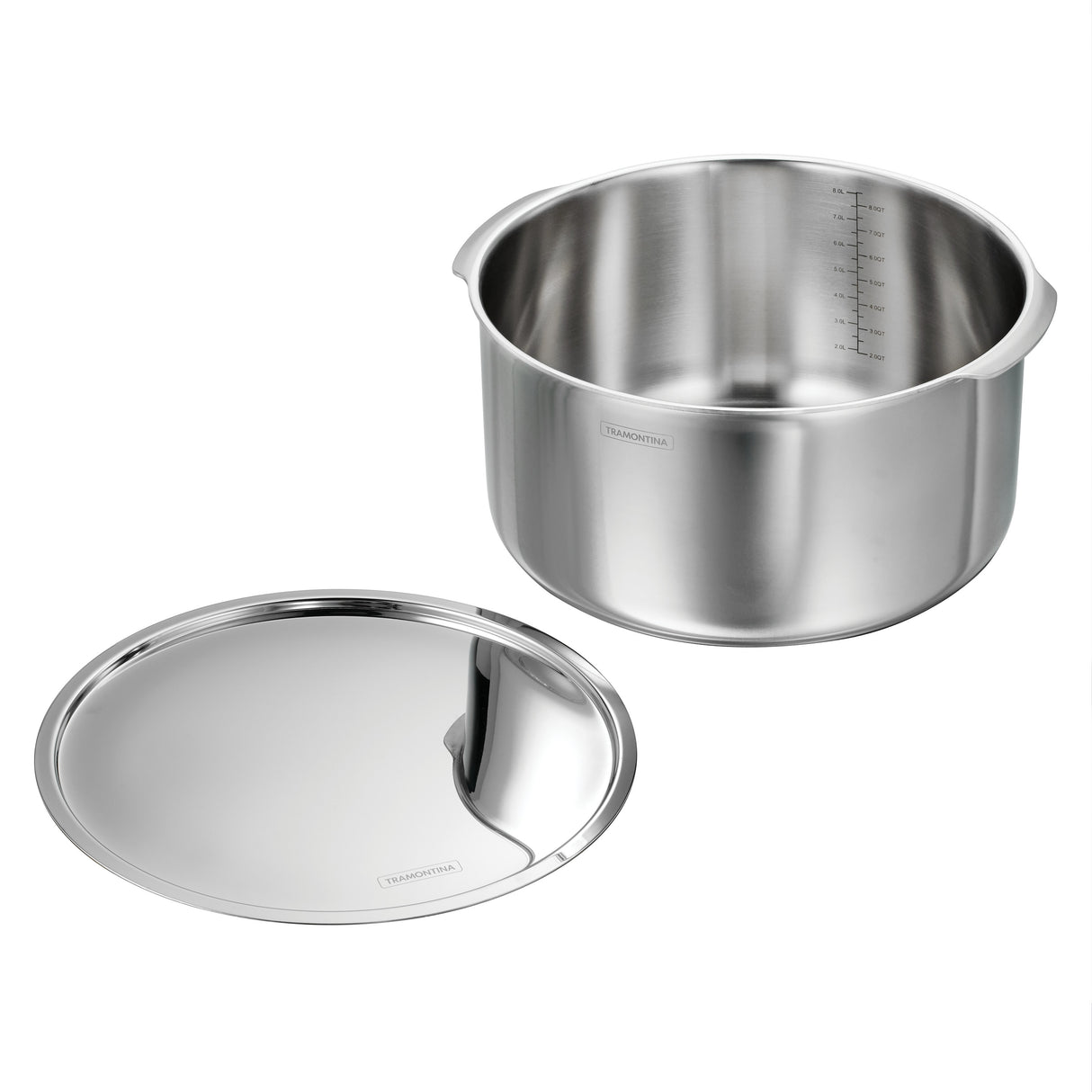 Utsava Tri-Ply Clad Stainless Steel Covered Tope Patila