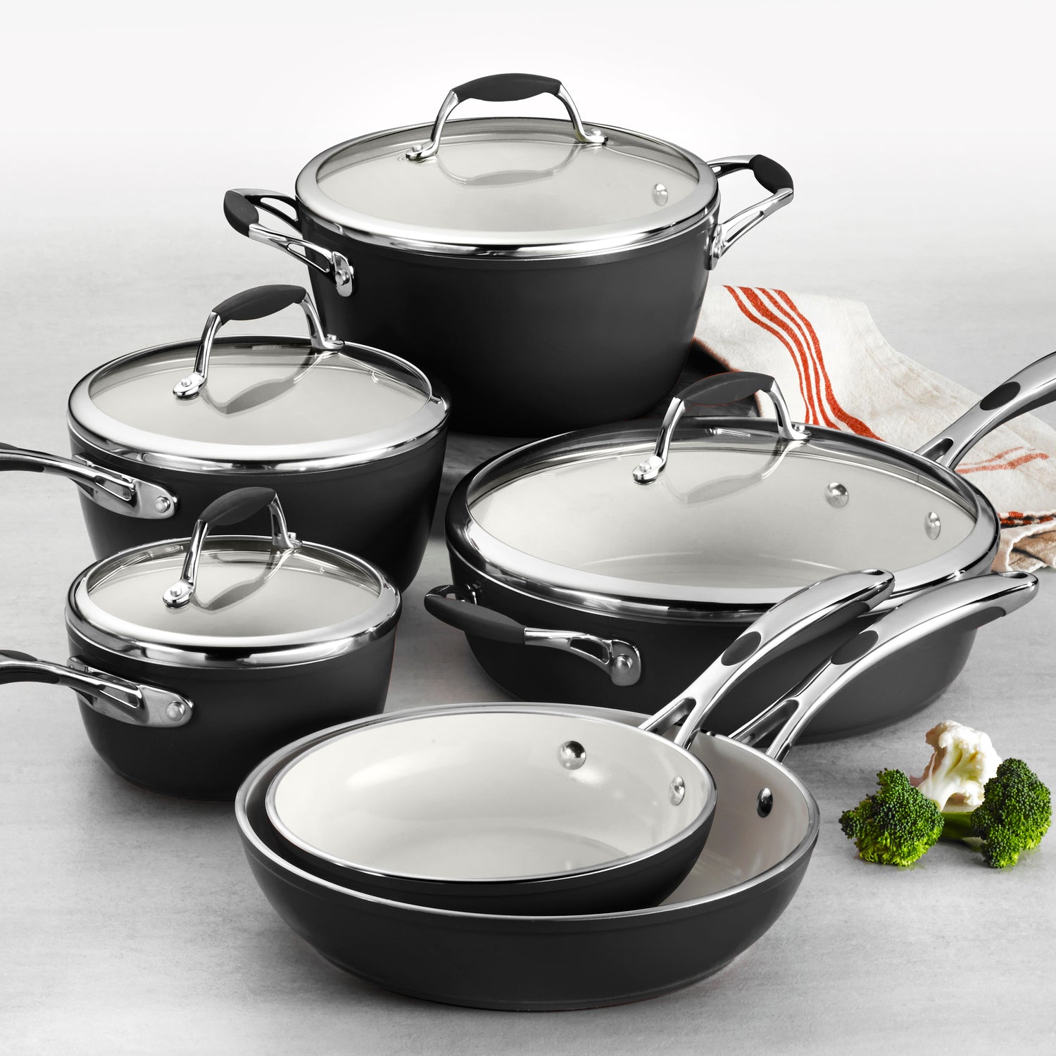 10 Piece Ceramic Cookware Set