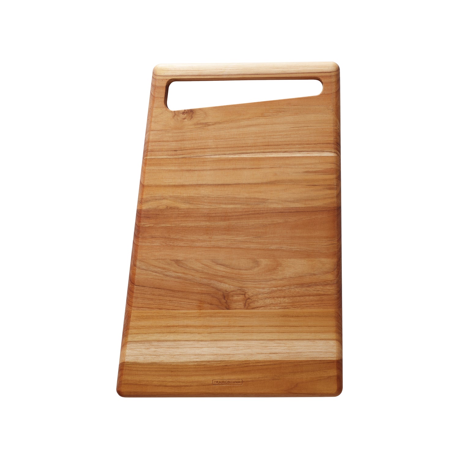 15.75 Inch x 10.5 Inch Rectangular Teak Cutting Board with Groove