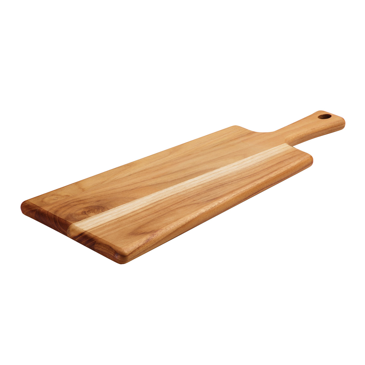 19 Inch x 7.5 Inch Rectangular Teak Serving Board