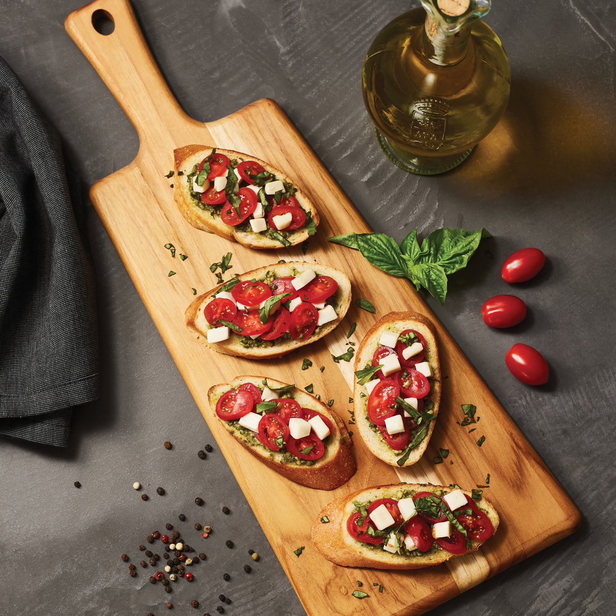 19 Inch x 7.5 Inch Rectangular Teak Serving Board