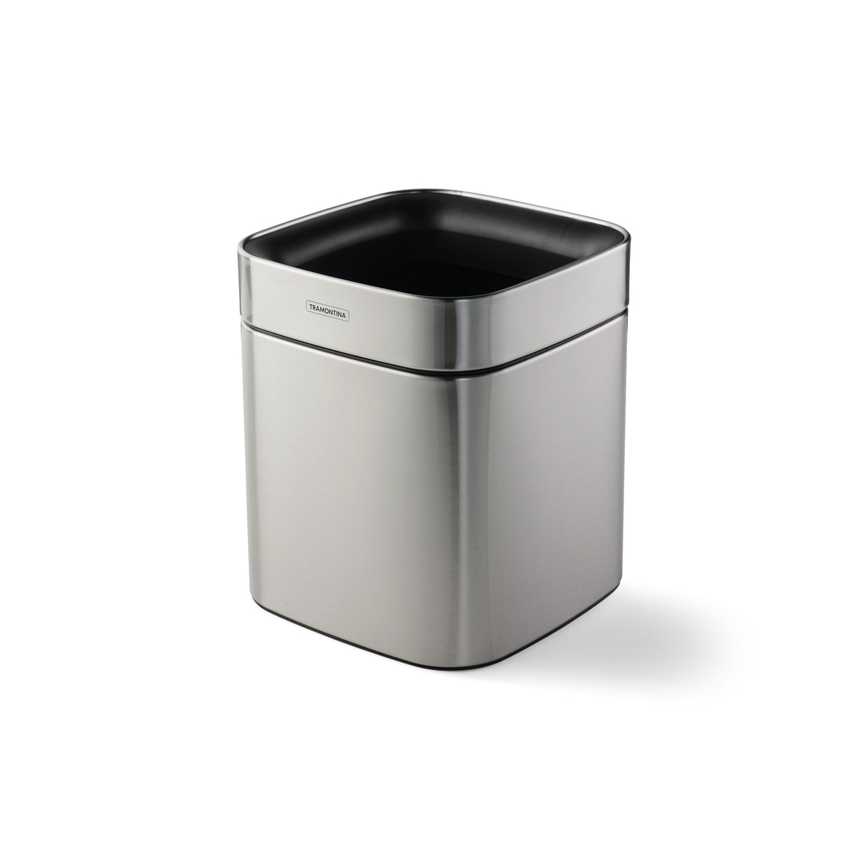 2.11 Gallon Stainless Steel Square Open Top Bin