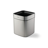 2.11 Gallon Stainless Steel Square Open Top Bin