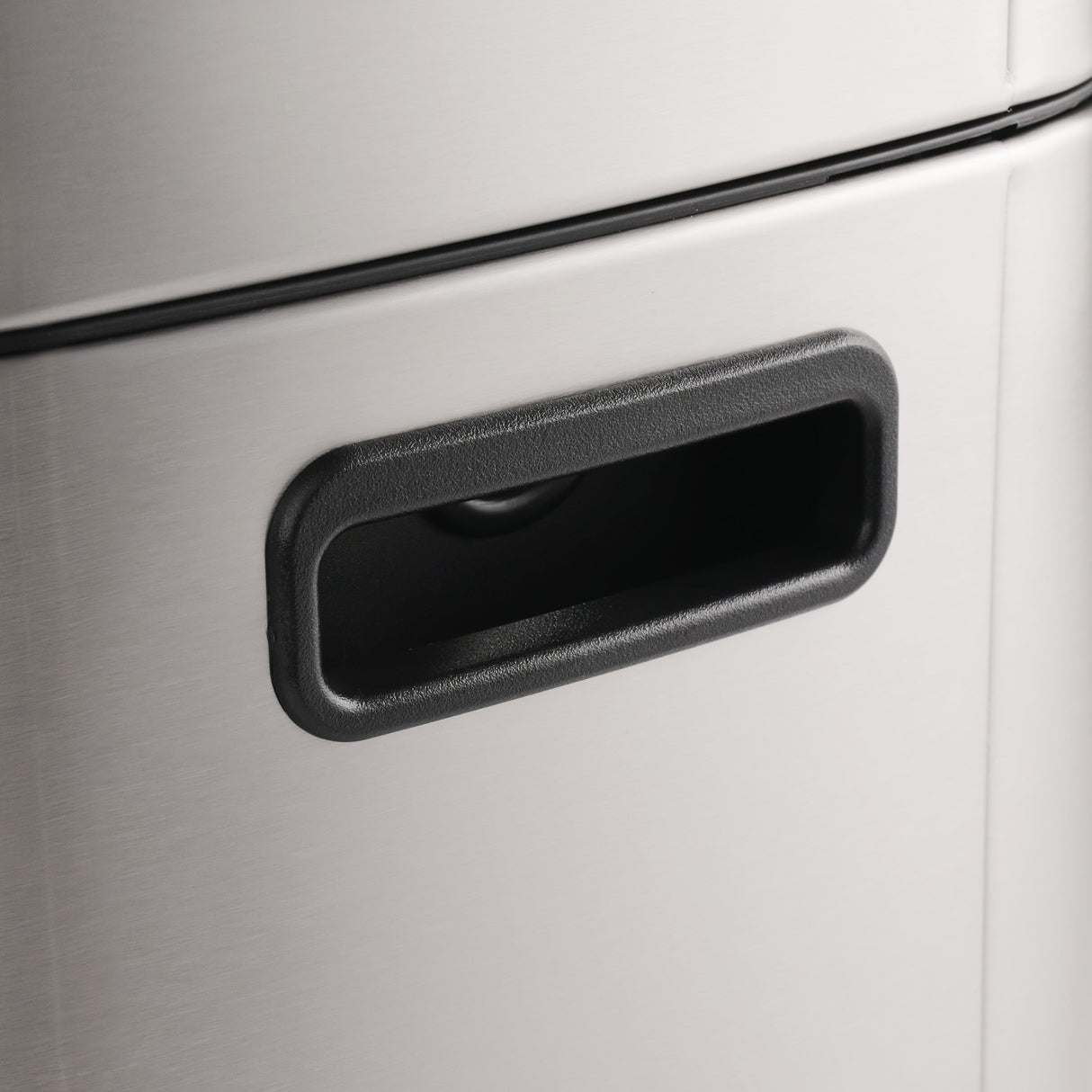 3.17 Gallon Stainless Steel Square Sensor Bin with SS Capped Lid