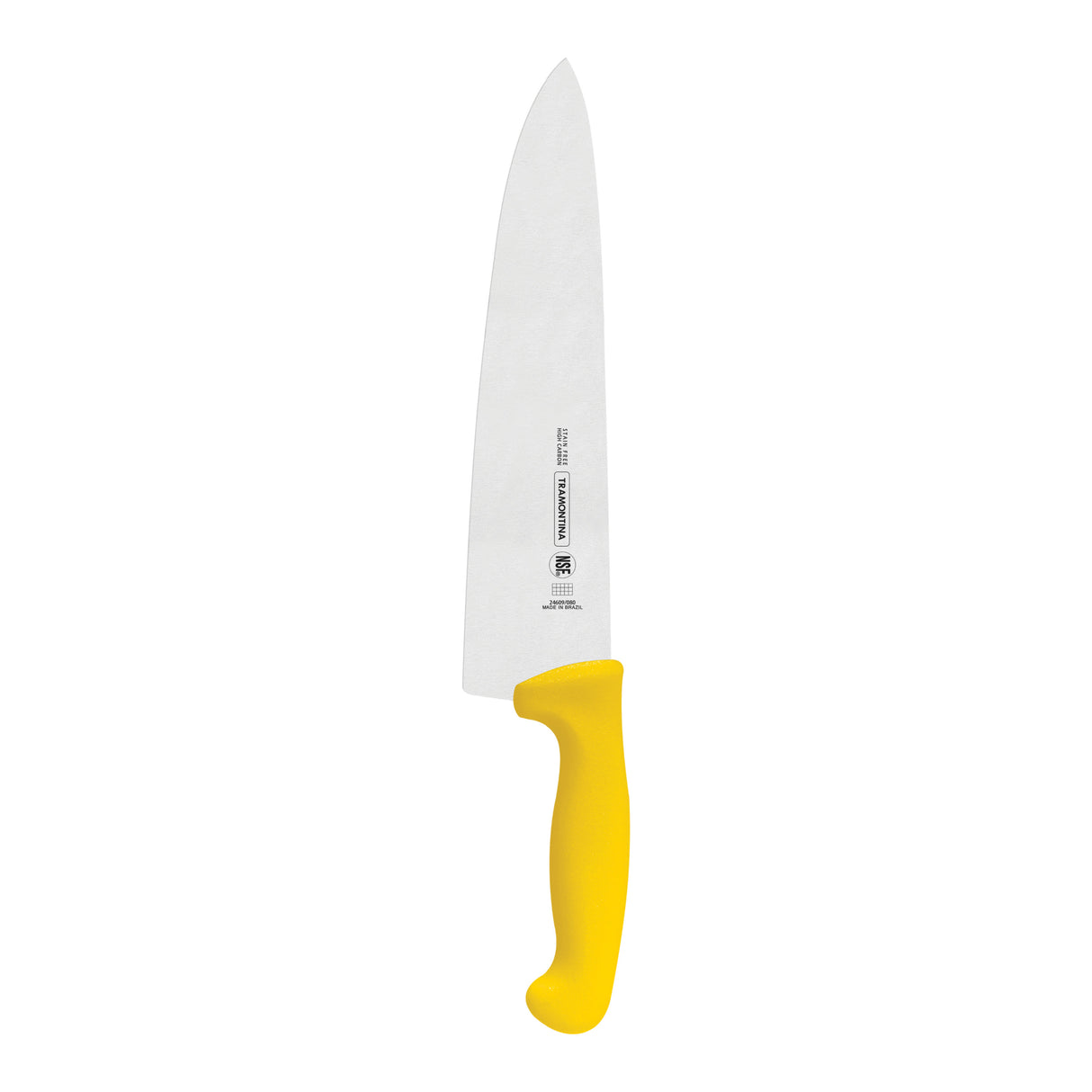 Professional 10" Chef Knife - Yellow Handle