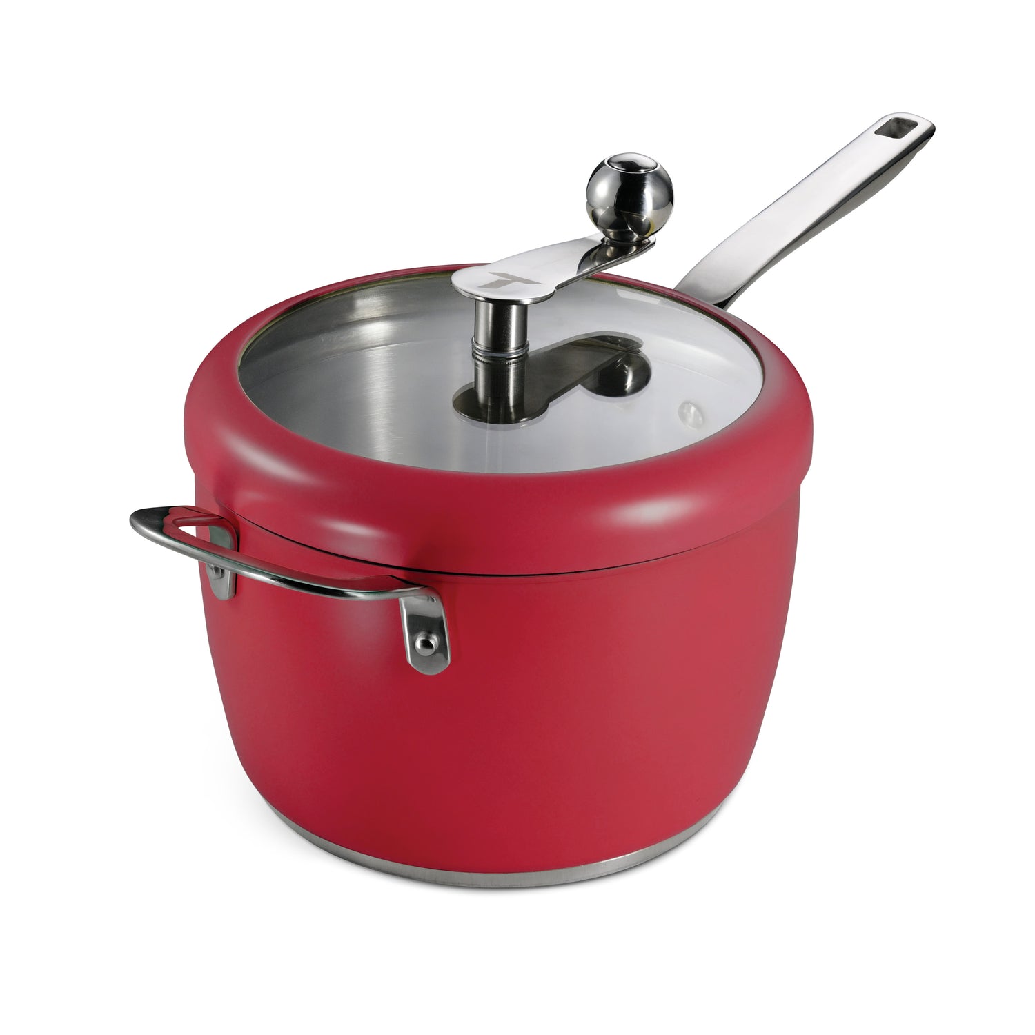 5.5 Qt Stovetop Popcorn Popper - Red