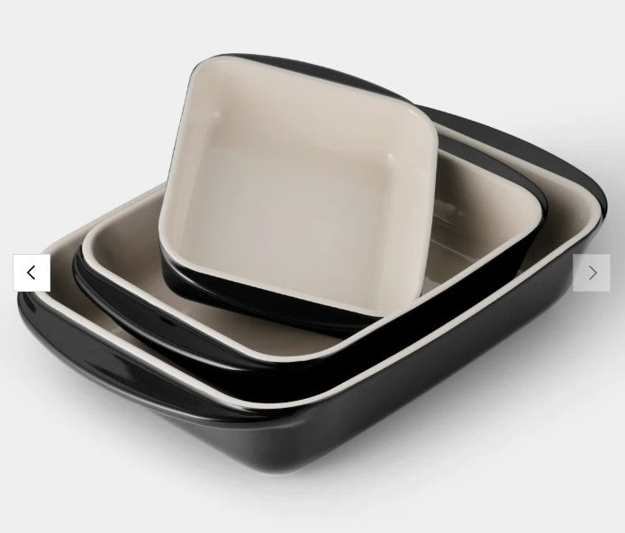 Mae 3 Piece Ceramic Bakeware Set