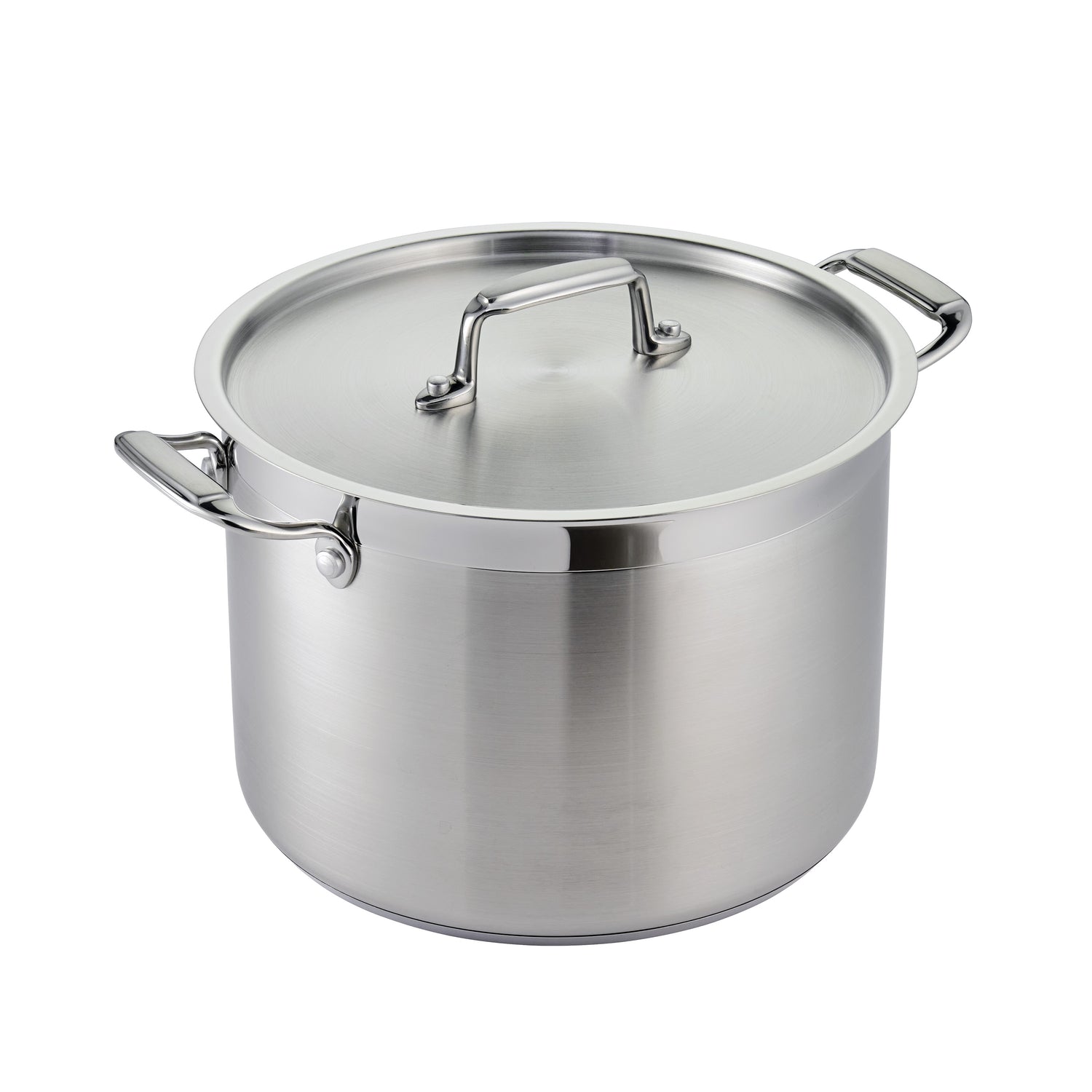 8 Quart Tri-Ply Base Covered Stock Pot