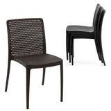 POLY CHAIR BLACK - 21.3" x 20.1" x 32.5"