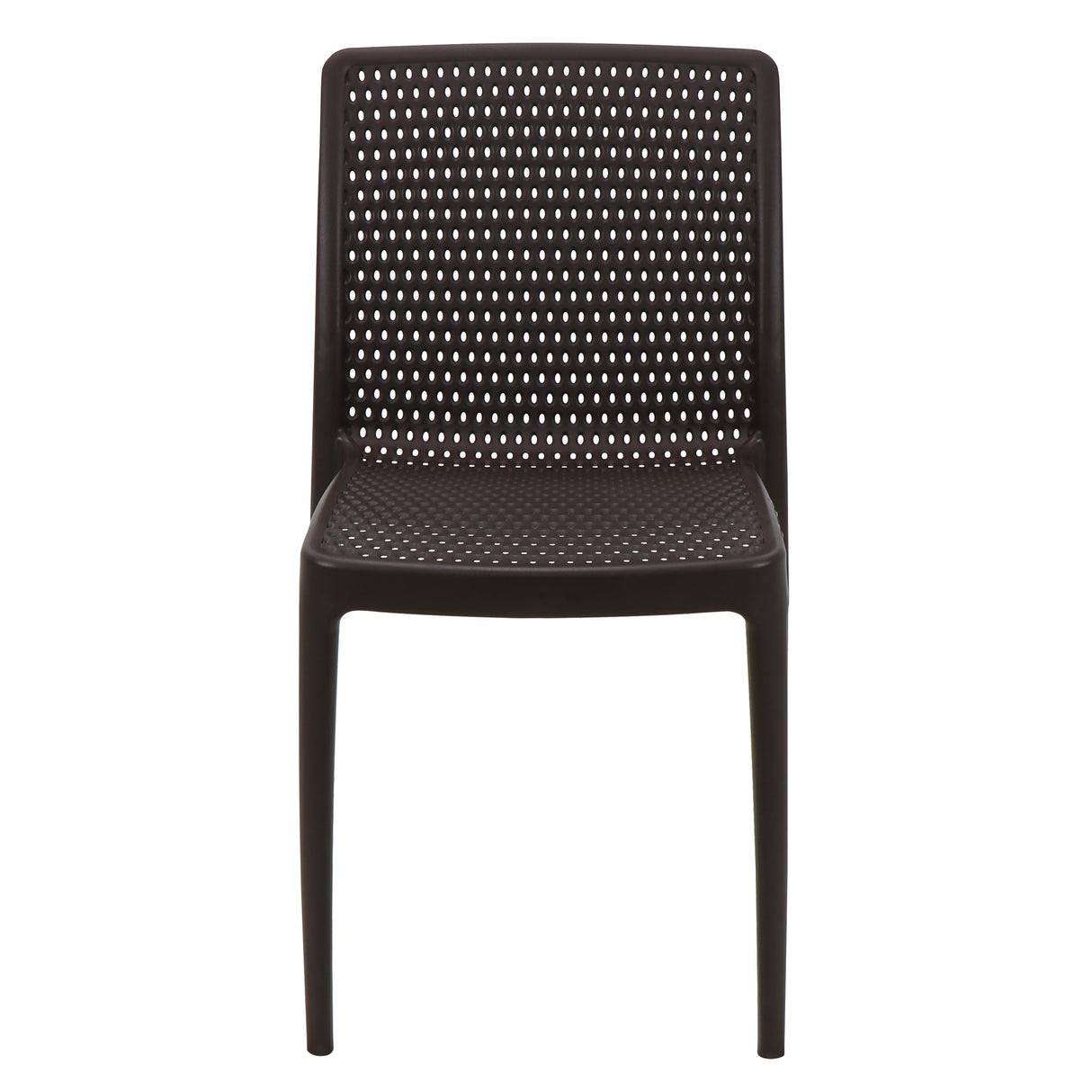 POLY CHAIR BLACK - 21.3" x 20.1" x 32.5"