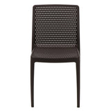 POLY CHAIR BLACK - 21.3" x 20.1" x 32.5"