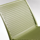 POLY CHAIR OLIVE GREEN - 21.3" x 20.1" x 32.5"
