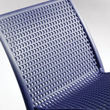 POLY CHAIR BLUE - 21.3" x 20.1" x 32.5"