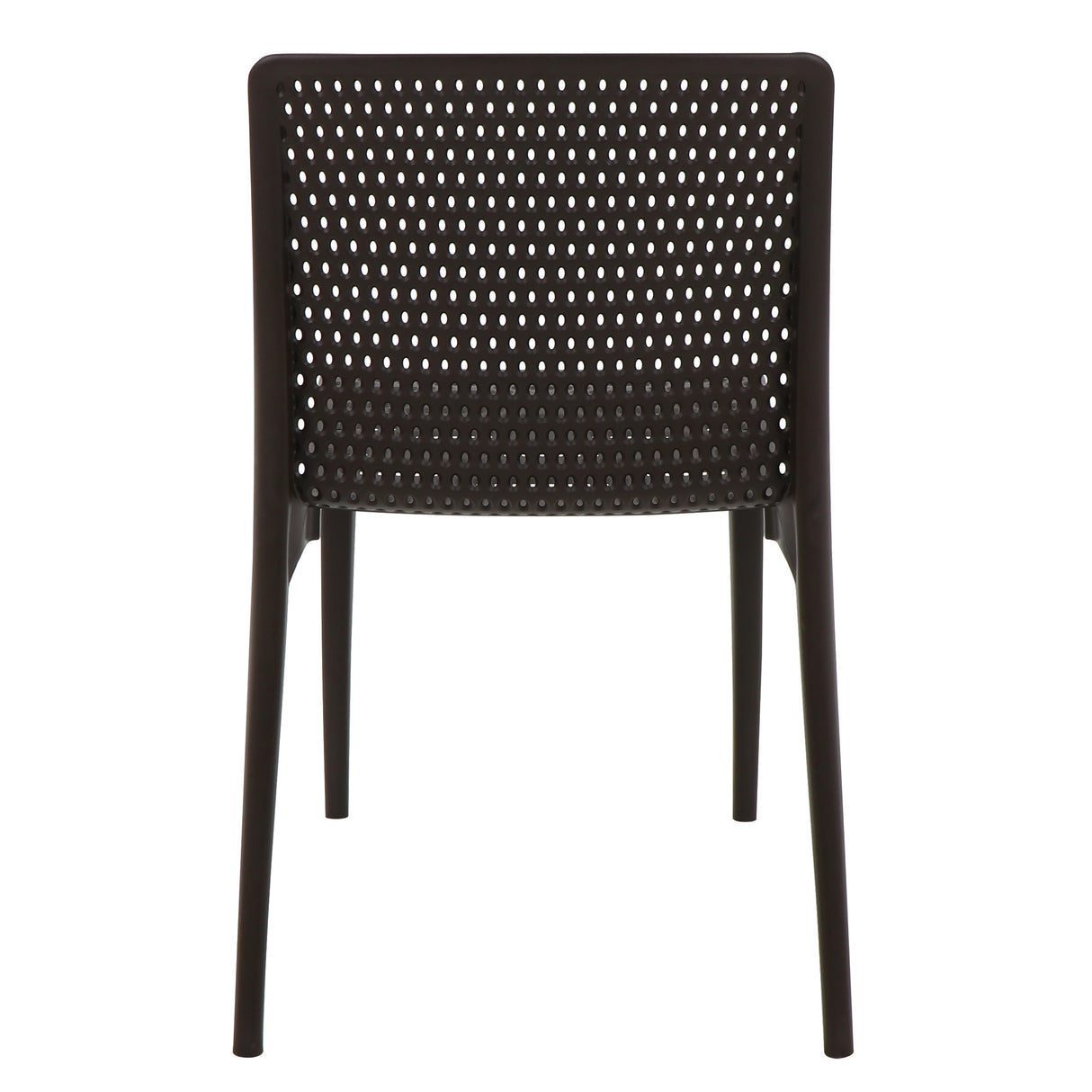 POLY CHAIR BLACK - Ocean +Clean - 21.3" x 20.1" x 32.5"