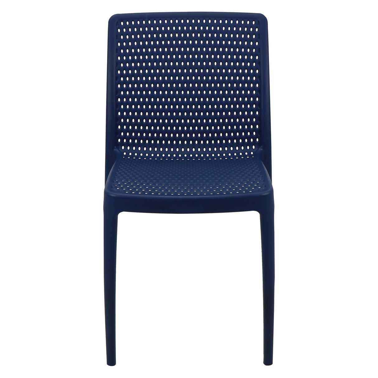 POLY CHAIR BLUE - Ocean +Clean - 21.3" x 20.1" x 32.5"