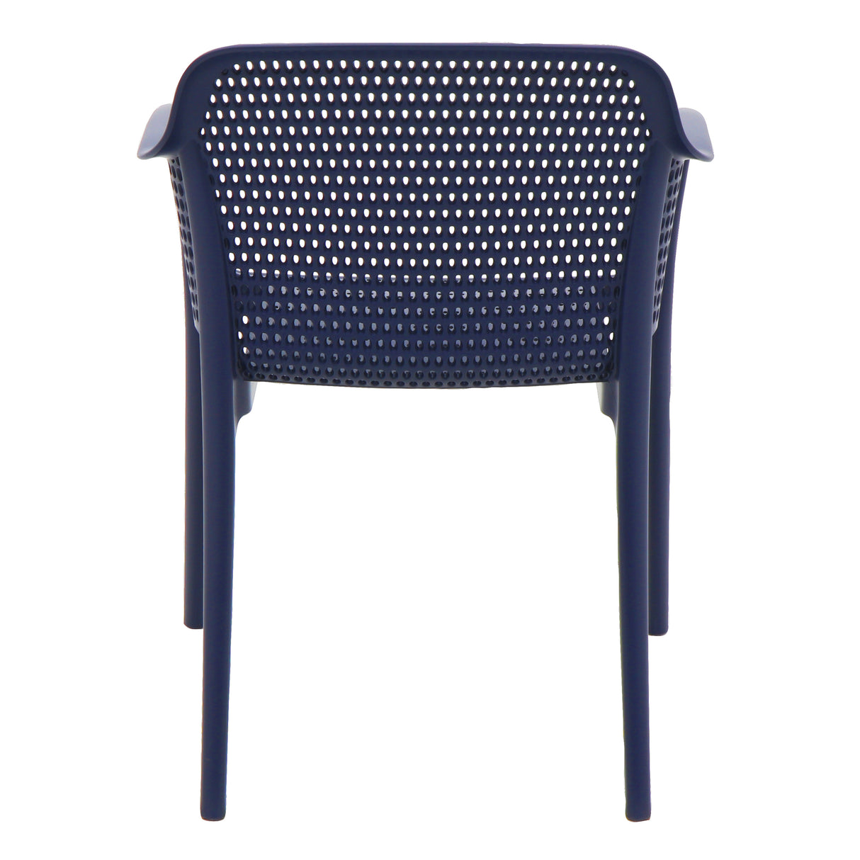 POLY ARMCHAIR BLUE - 21.9" x 24" X 31.5"