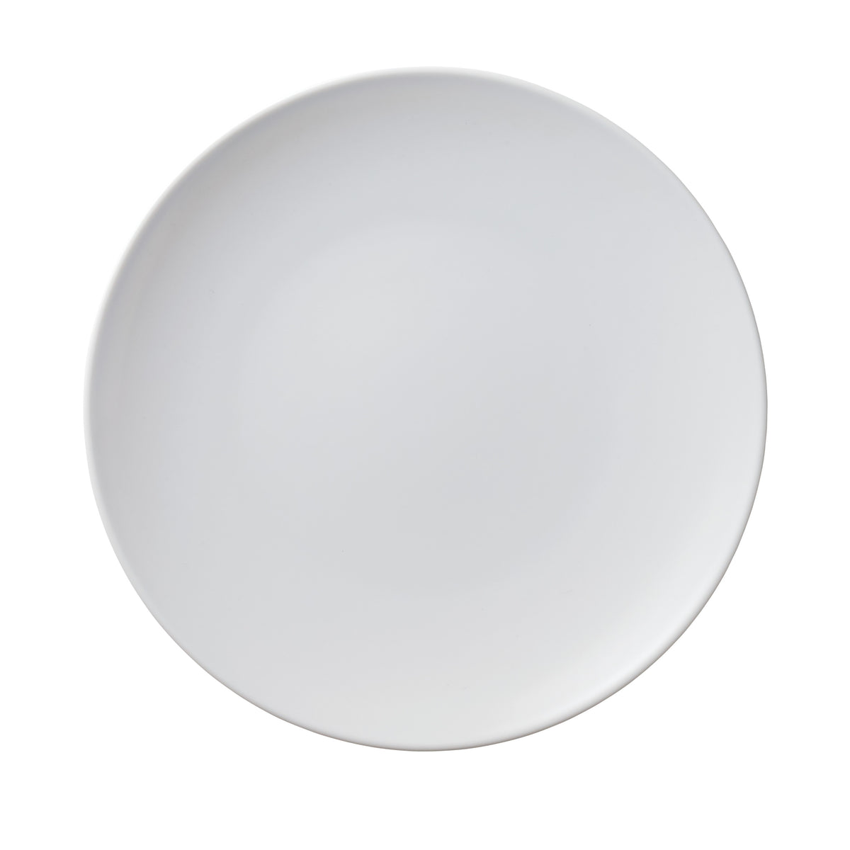 Classic White Coupe 11 in Porcelain Dinner Plate