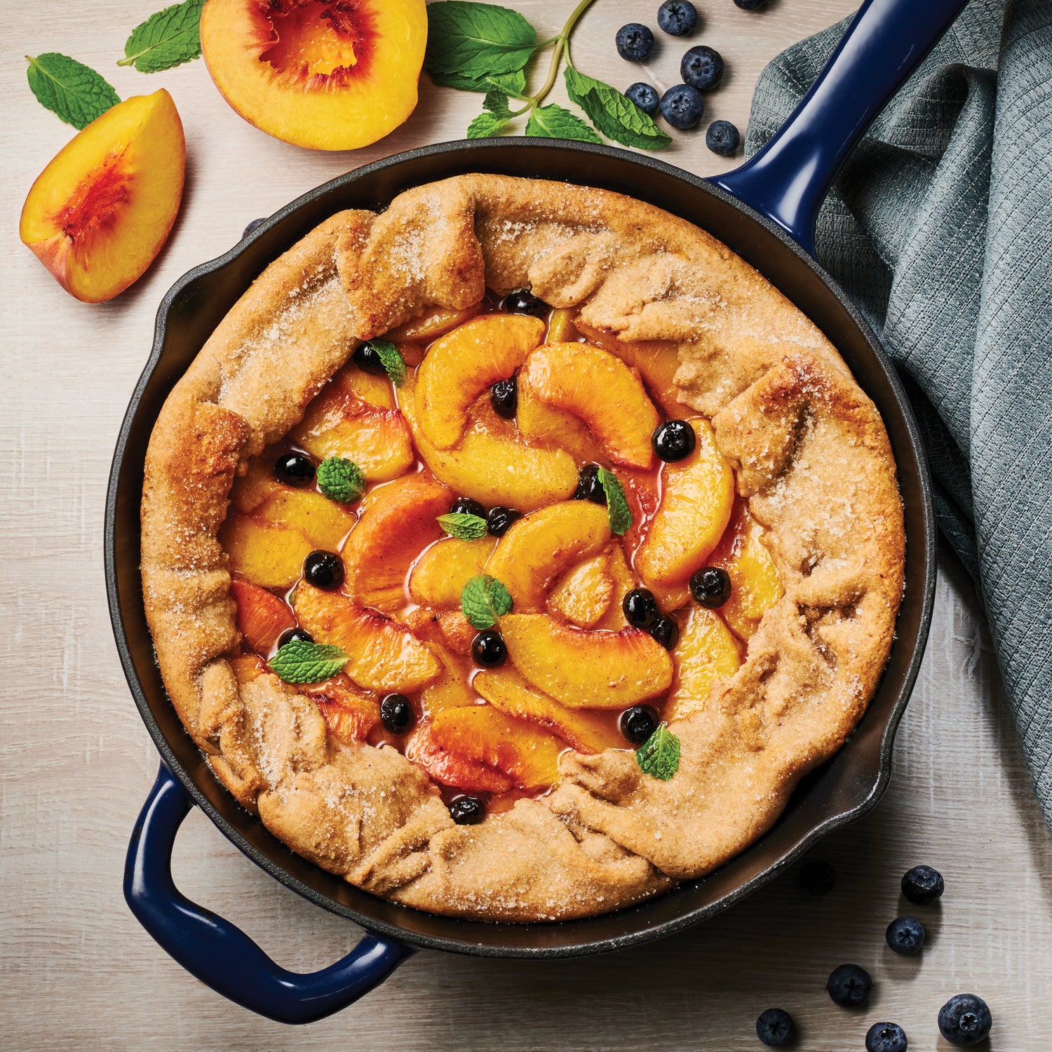 10 Inch Enameled Cast Iron Skillet