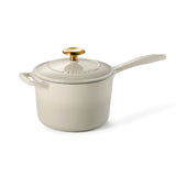 2.5 Quart Enameled Cast Iron Covered Sauce Pan