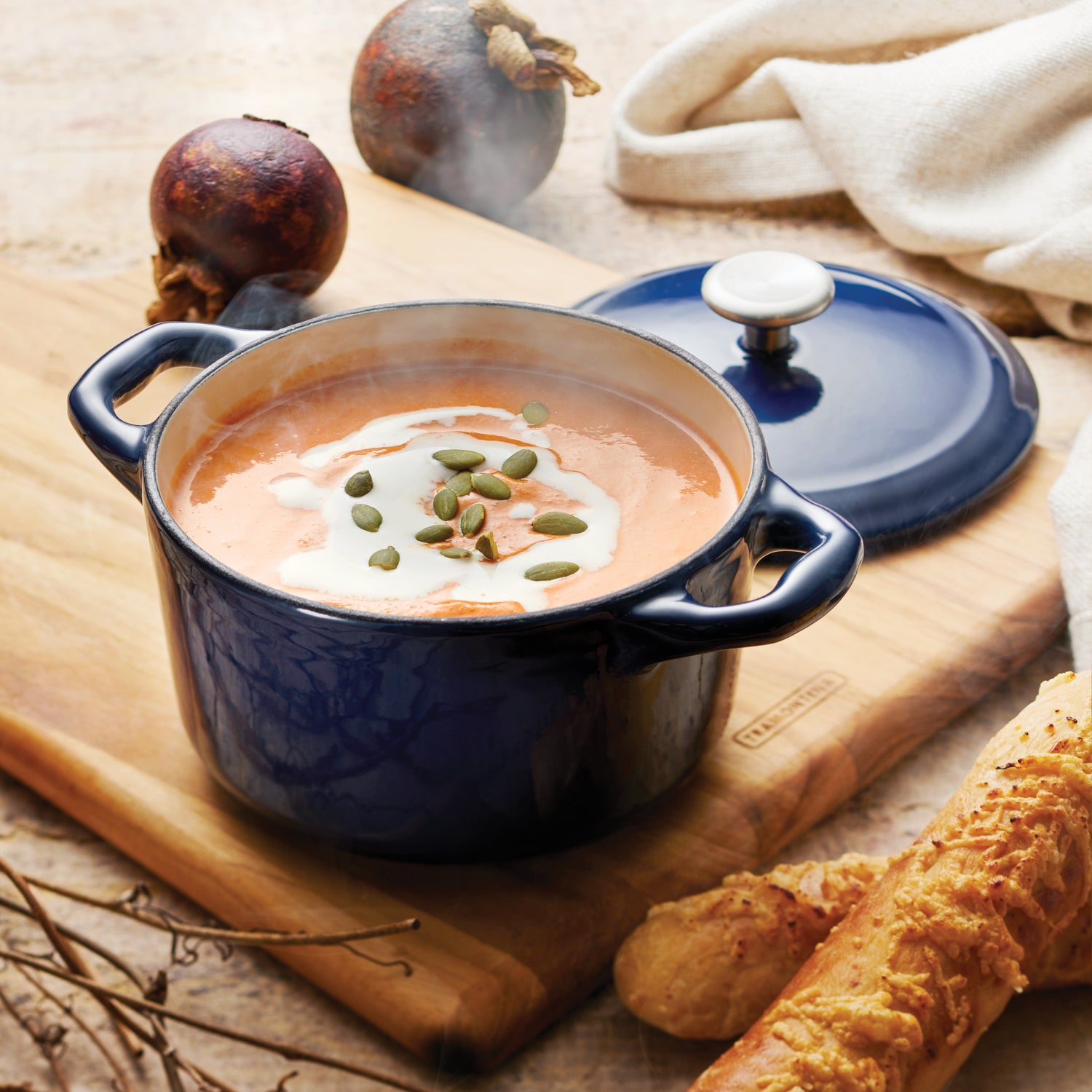 24 Ounce Enameled Cast Iron Covered Cocotte